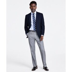 Michael Kors Sport Coat Mens 48R Navy Koda Two Button Blazer Suit Jacket NWT